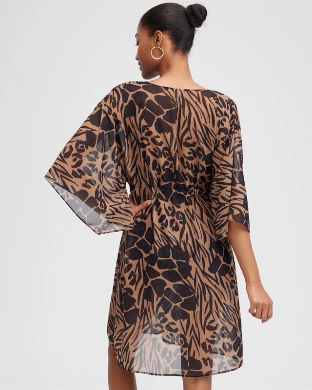 Gottex Animal Print Coverup - image 3